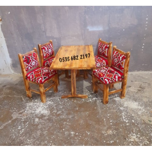 Ahşap Masa Sndalye Takımı massan051